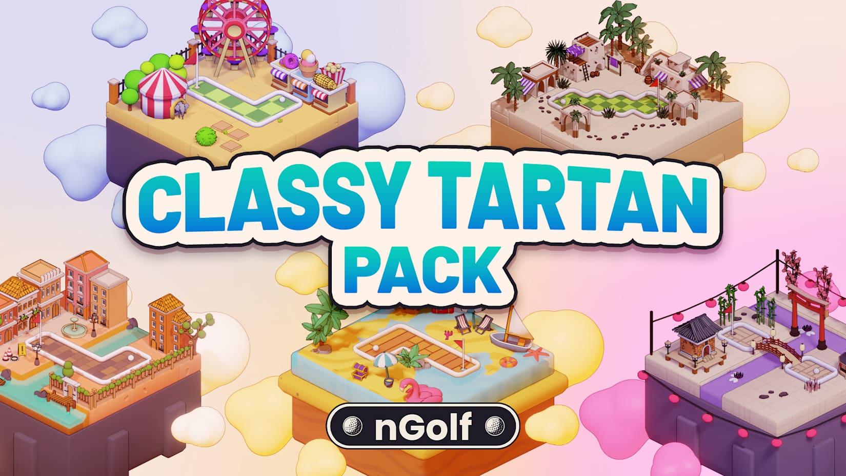 Capa de nGolf Classy Tartan Pack