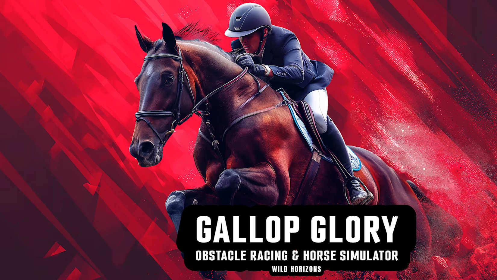 Capa de Gallop Glory: Obstacle Racing & Horse Simulator – Wild Horizons