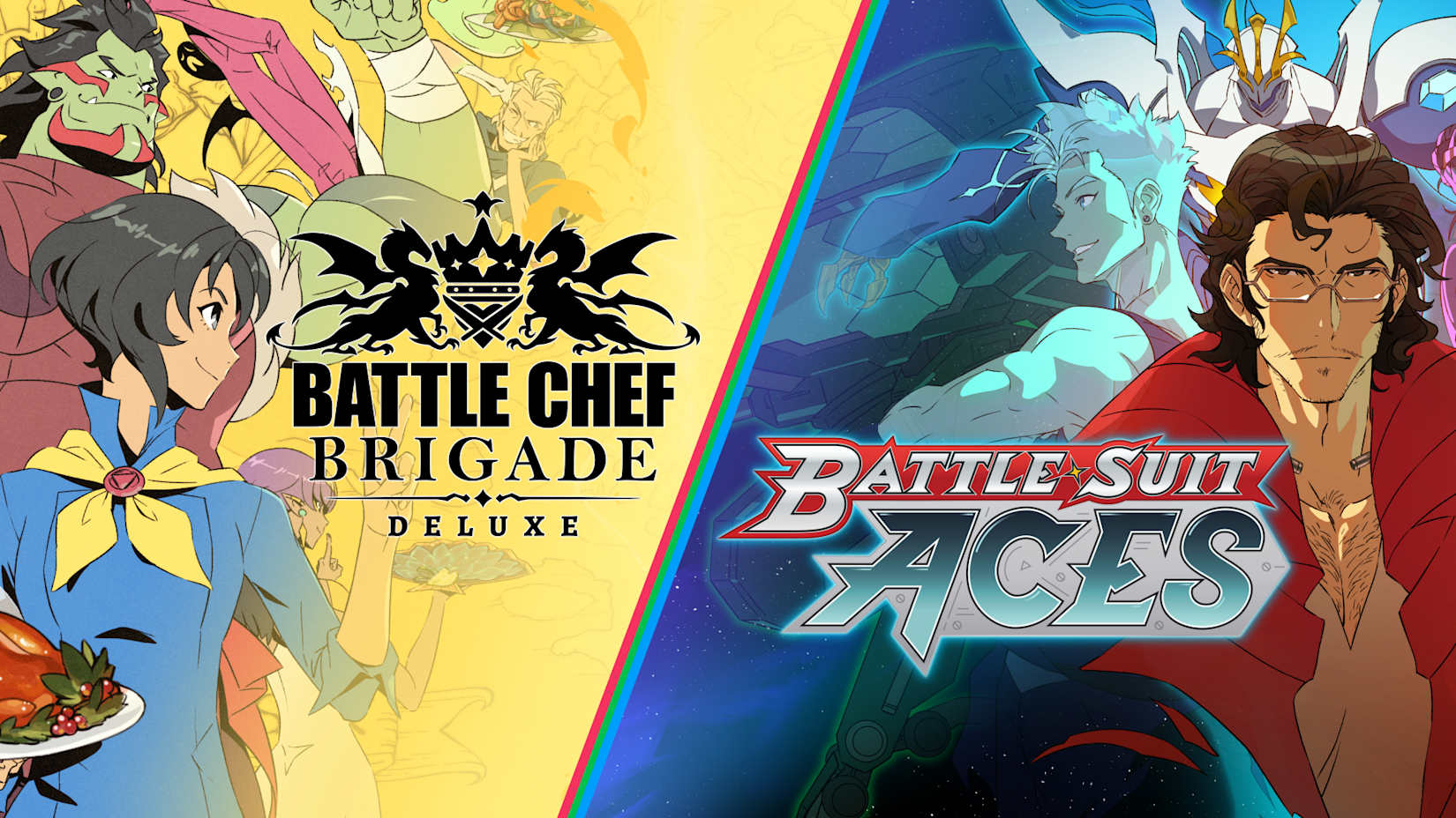 Capa de Battle Chef Brigade + Battle Suit Aces