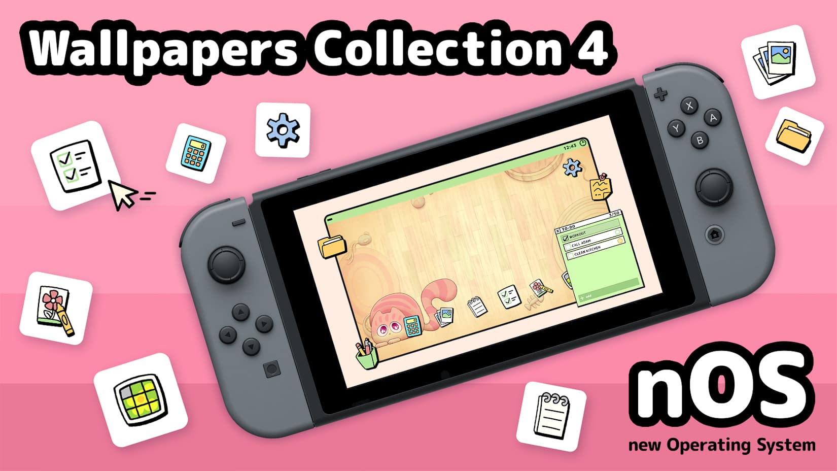 Capa de nOS new Operating System Wallpapers Collection 4