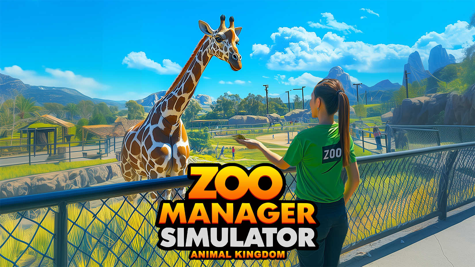 Capa de ZOO MANAGER SIMULATOR: Animal Kingdom