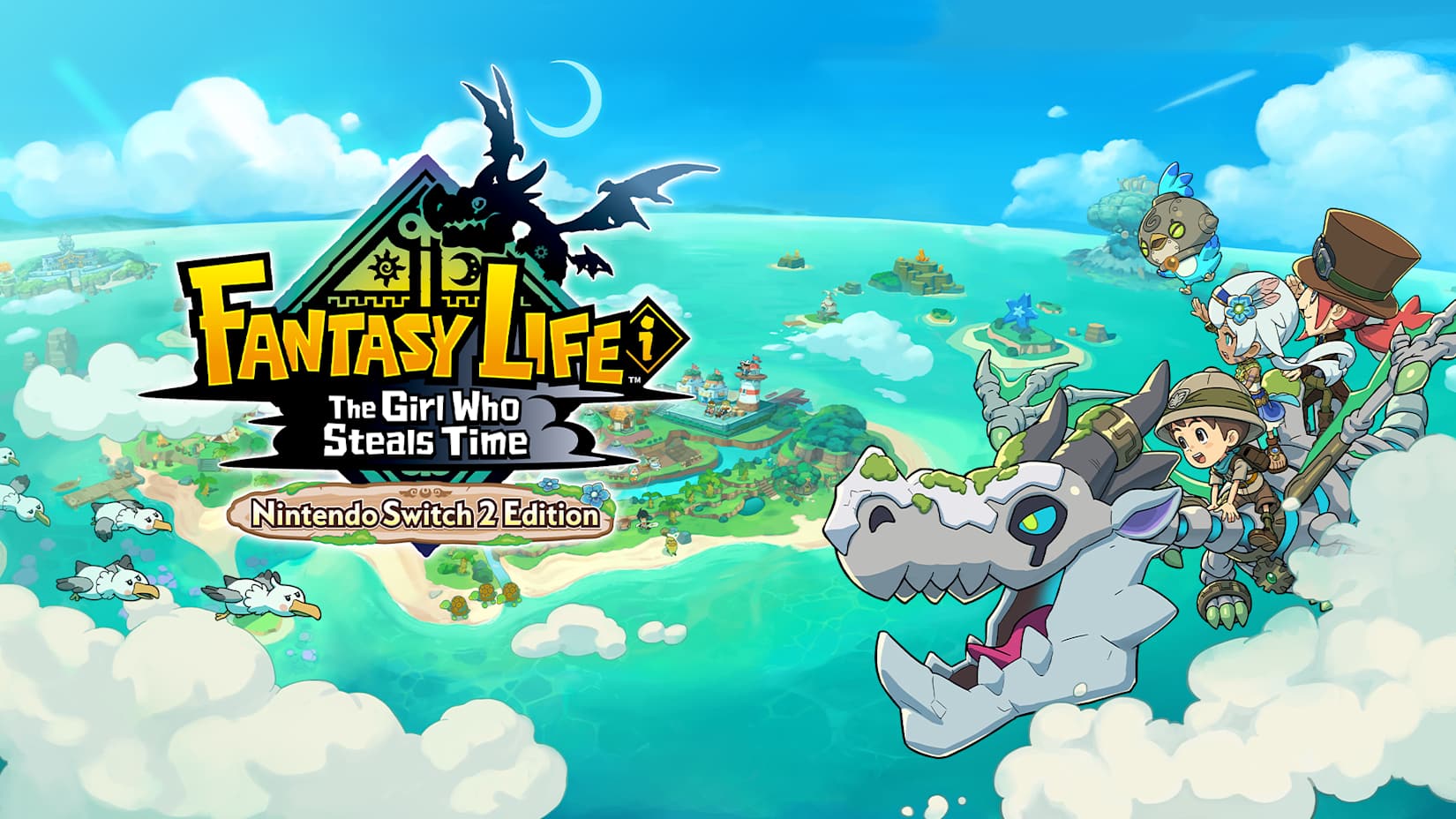 Capa de FANTASY LIFE i: The Girl Who Steals Time Nintendo Switch™ 2 Edition