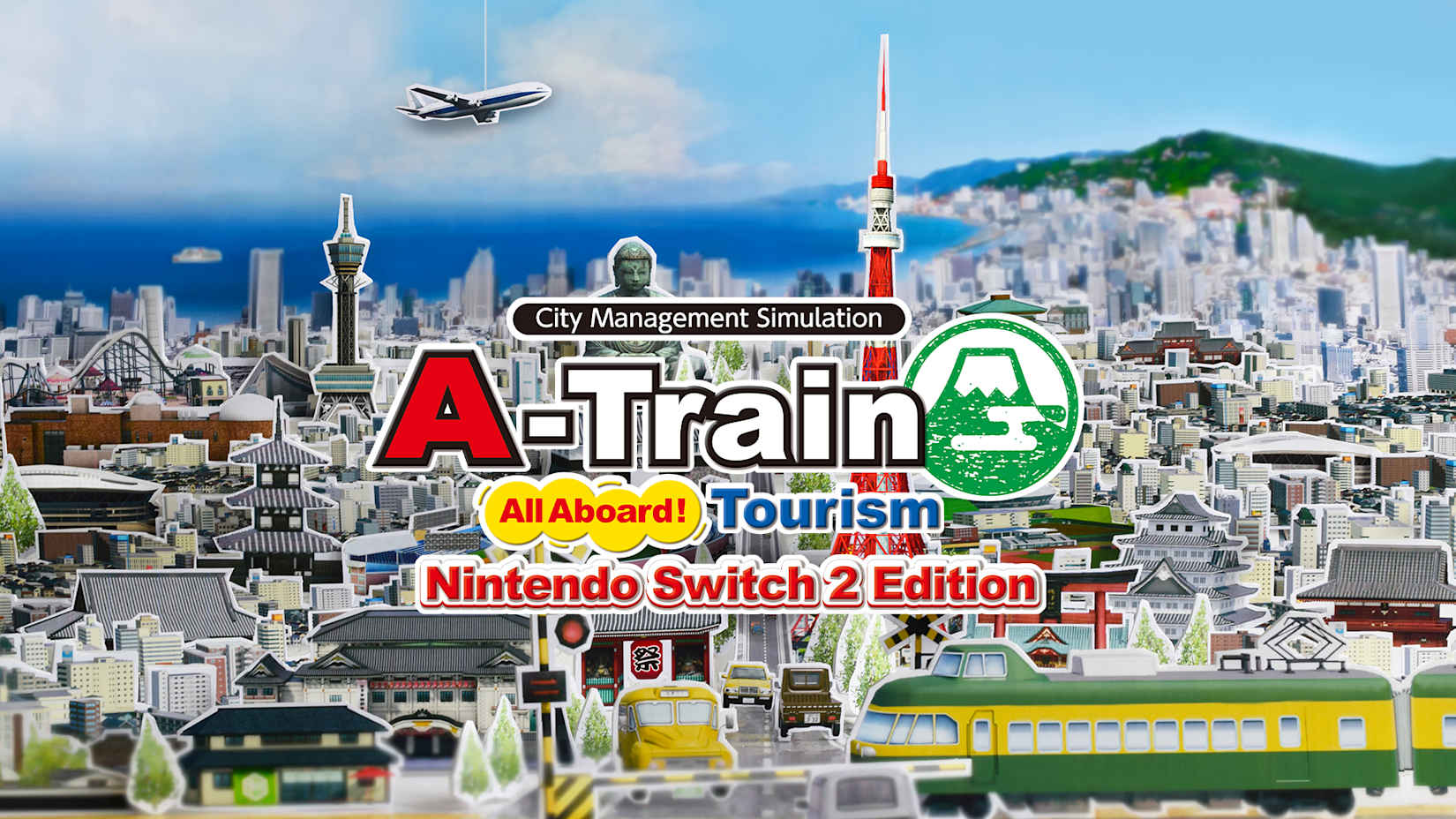 Capa de A-Train: All Aboard! Tourism Nintendo Switch 2 Edition