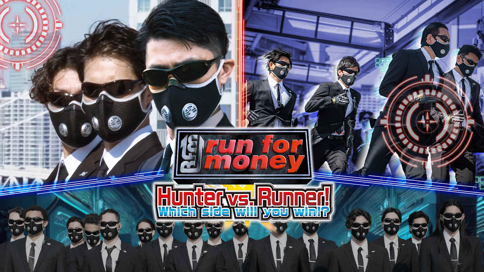 Capa de "Run for Money": Hunter VS Runner! Which Side Will You Win With!?