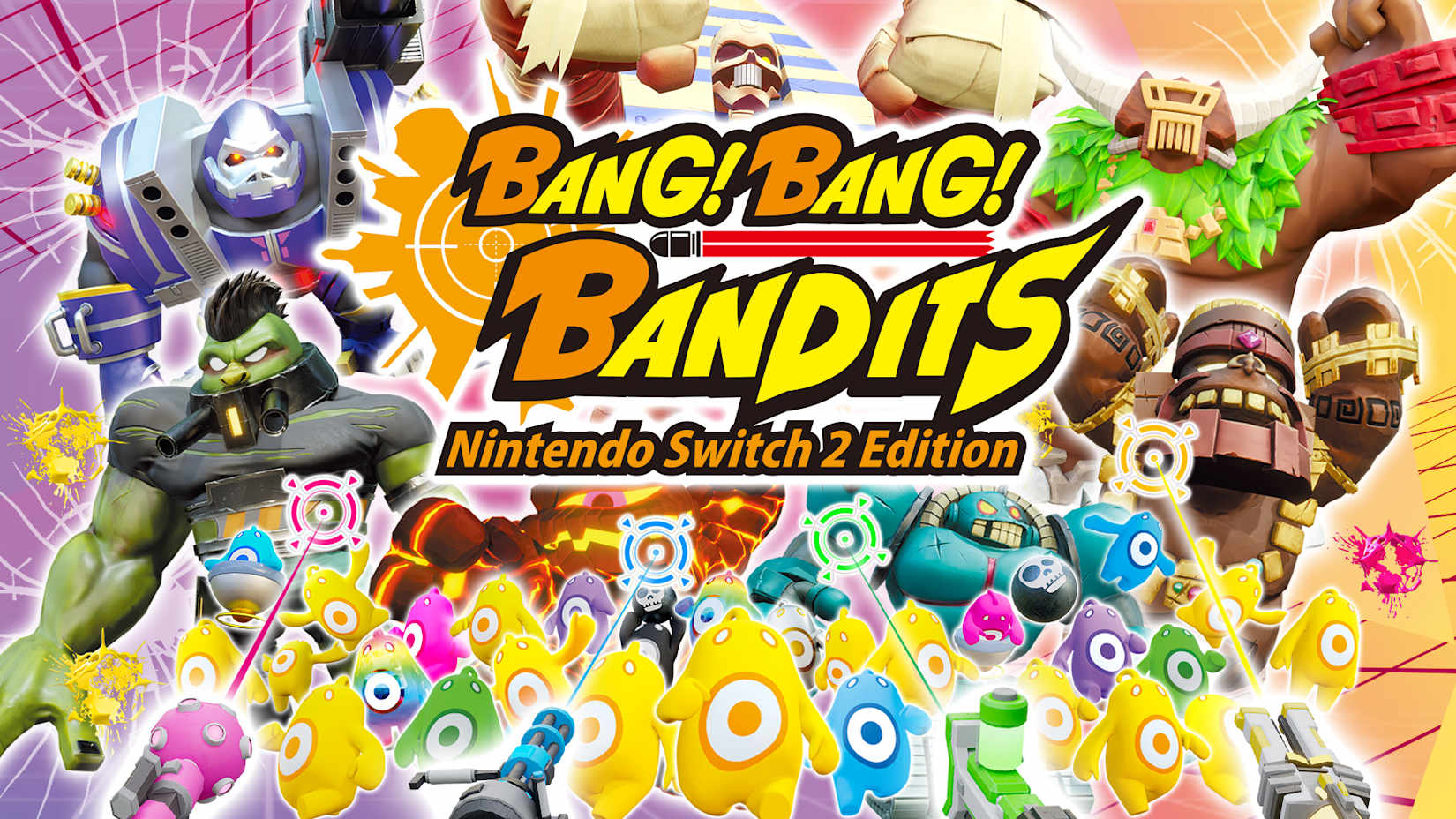 Capa de BANG! BANG! BANDITS Nintendo Switch 2 Edition