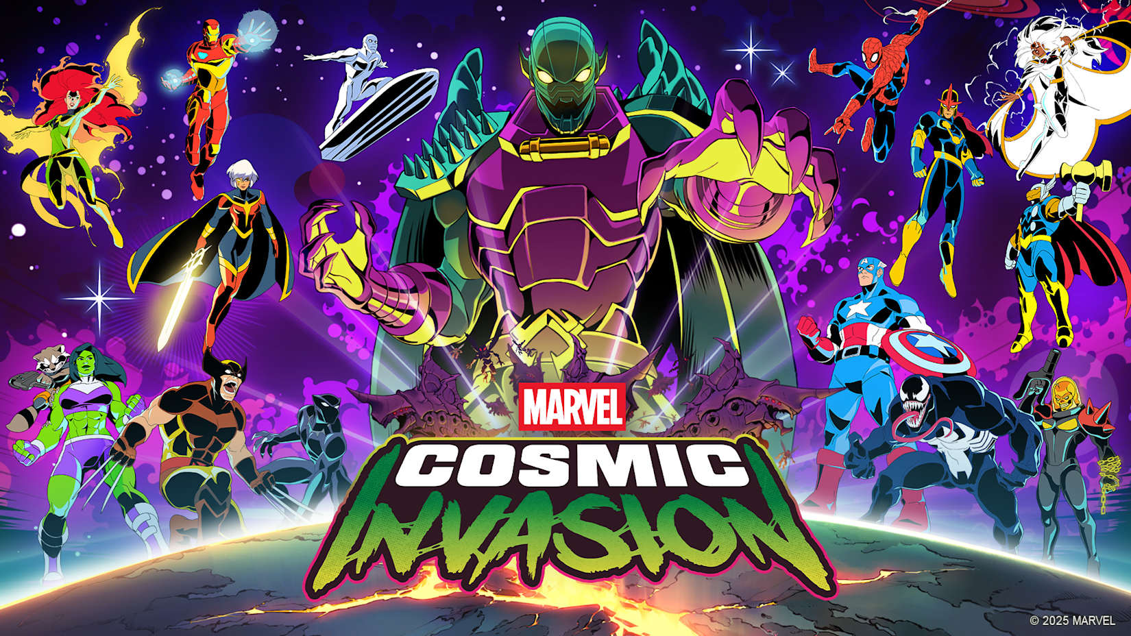 Capa de MARVEL Cosmic Invasion