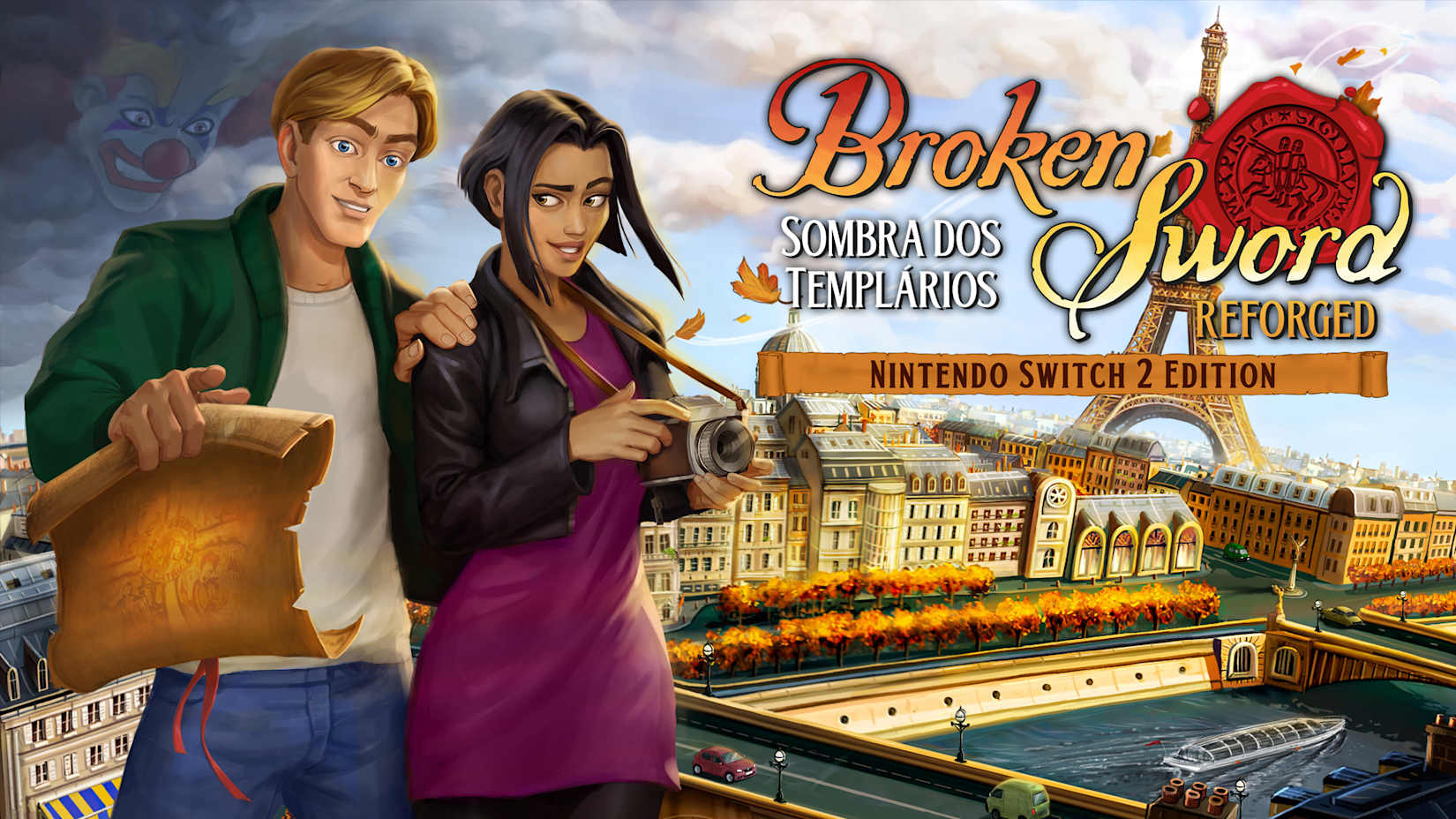 Broken Sword - Sombra dos Templários: Reforged - Nintendo Switch 2 Edition 封面