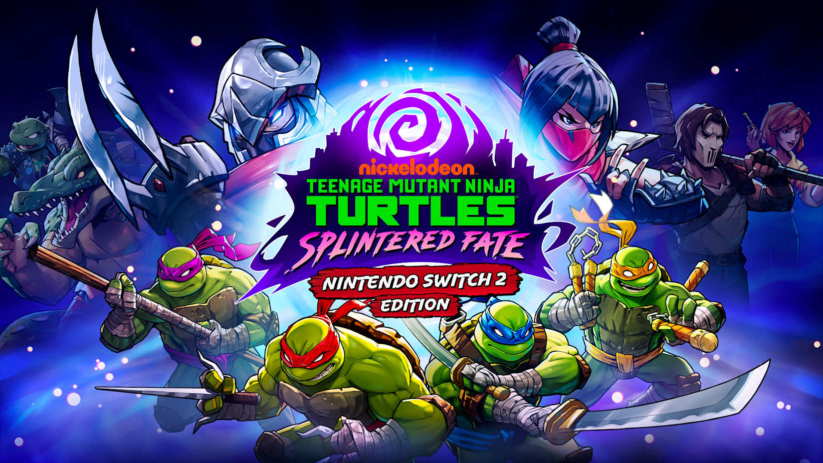 Capa de Tartarugas Ninja O Destino de Splinter – Nintendo Switch 2 Edition