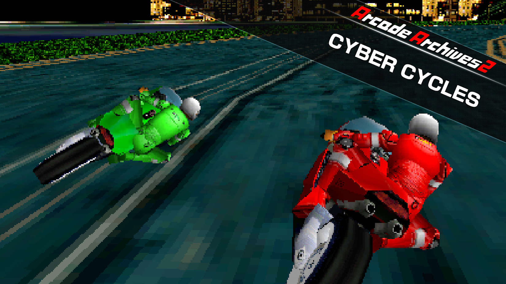 Capa de Arcade Archives 2 CYBER CYCLES