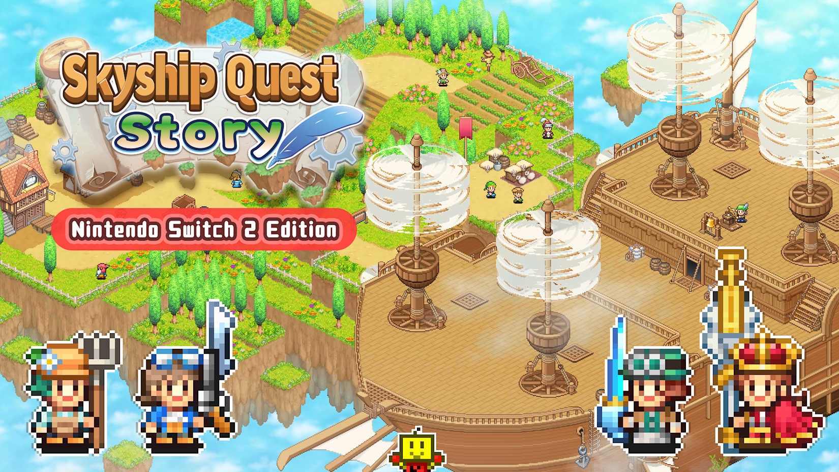 Capa de Skyship Quest Story – Nintendo Switch 2 Edition