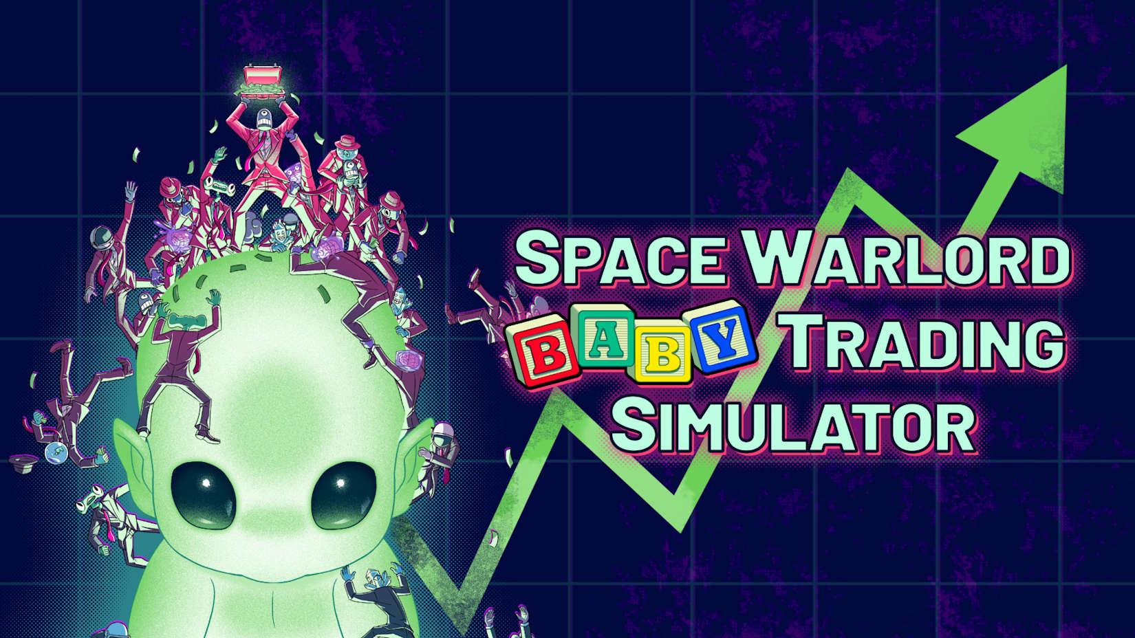 Capa de Space Warlord Baby Trading Simulator