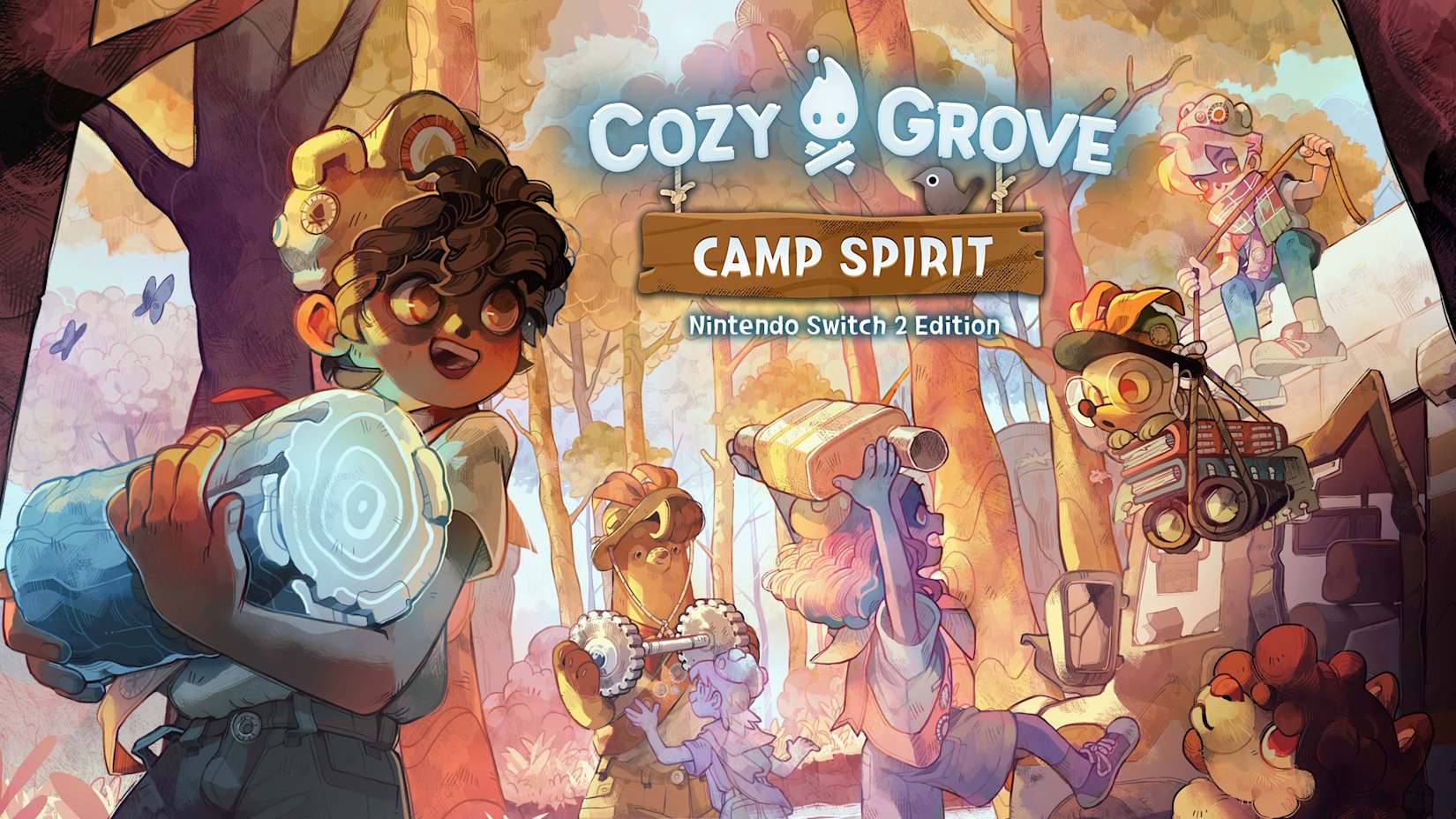 Capa de Cozy Grove: Camp Spirit – Nintendo Switch™ 2 Edition