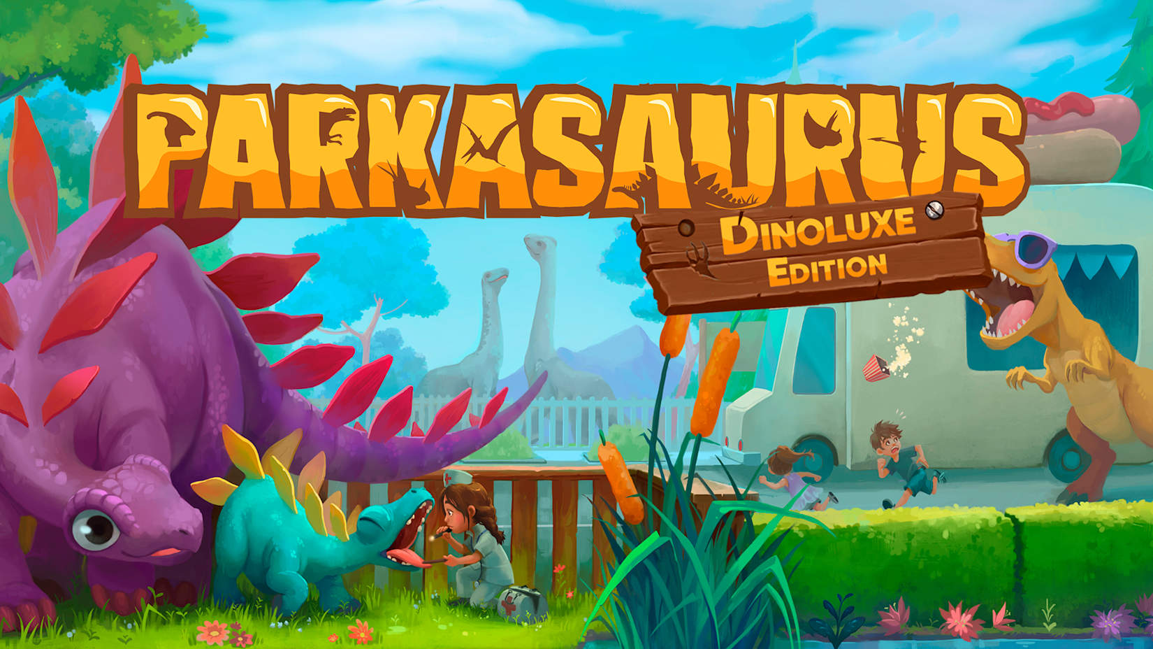 Capa de Parkasaurus: Dinoluxe Edition