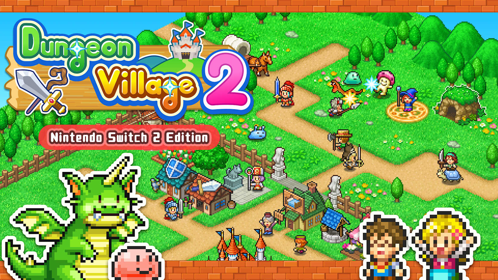 Capa de Dungeon Village 2 – Nintendo Switch 2 Edition