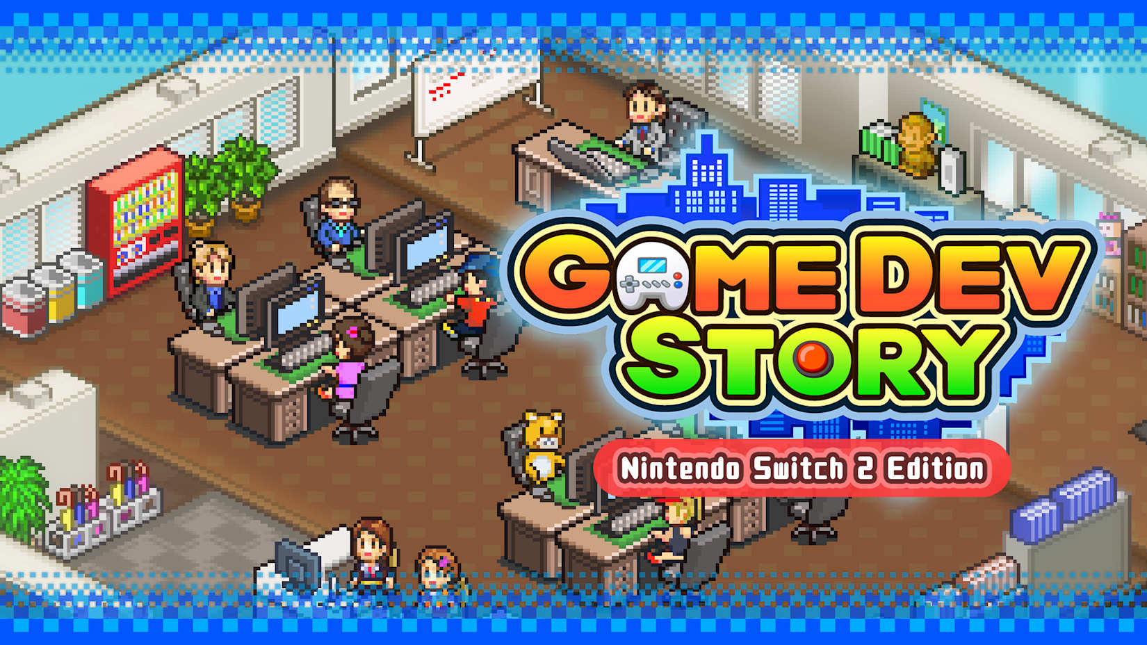 Capa de Game Dev Story – Nintendo Switch 2 Edition