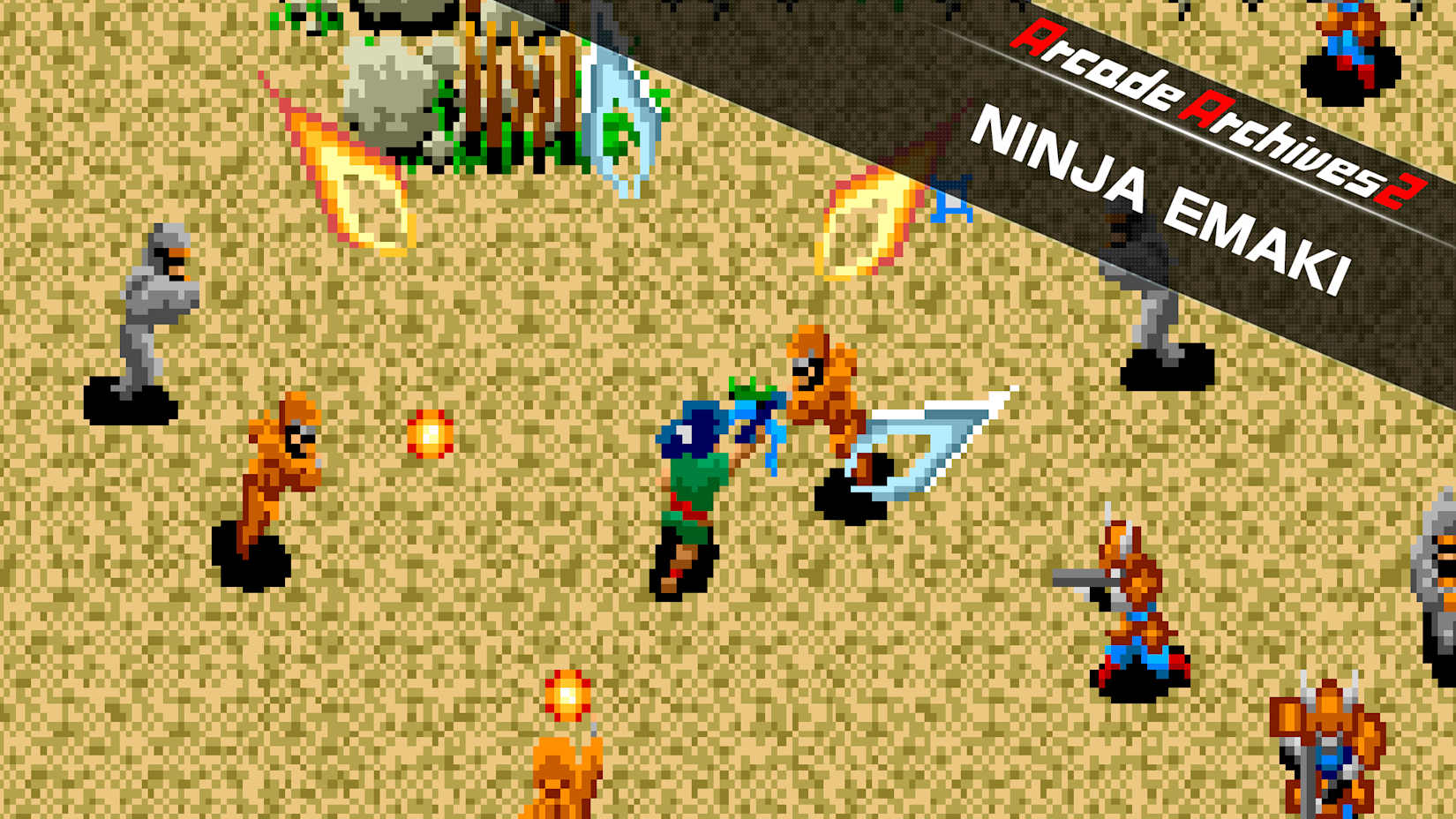 Capa de Arcade Archives 2 NINJA EMAKI
