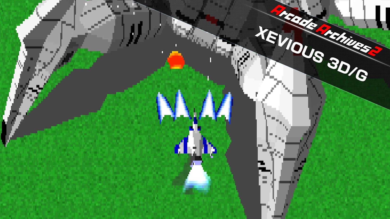 Capa de Arcade Archives 2 XEVIOUS 3D/G