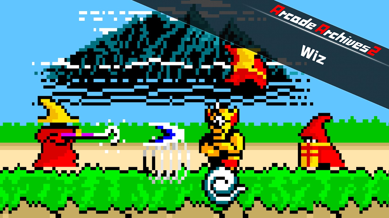 Capa de Arcade Archives 2 Wiz