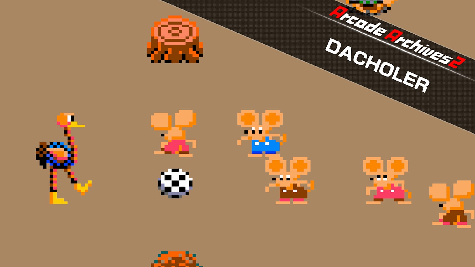 Capa de Arcade Archives 2 DACHOLER