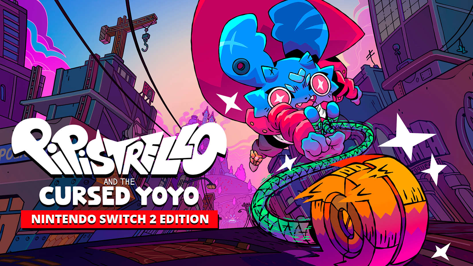 Capa de Pipistrello and the Cursed Yoyo - Nintendo Switch 2 Edition