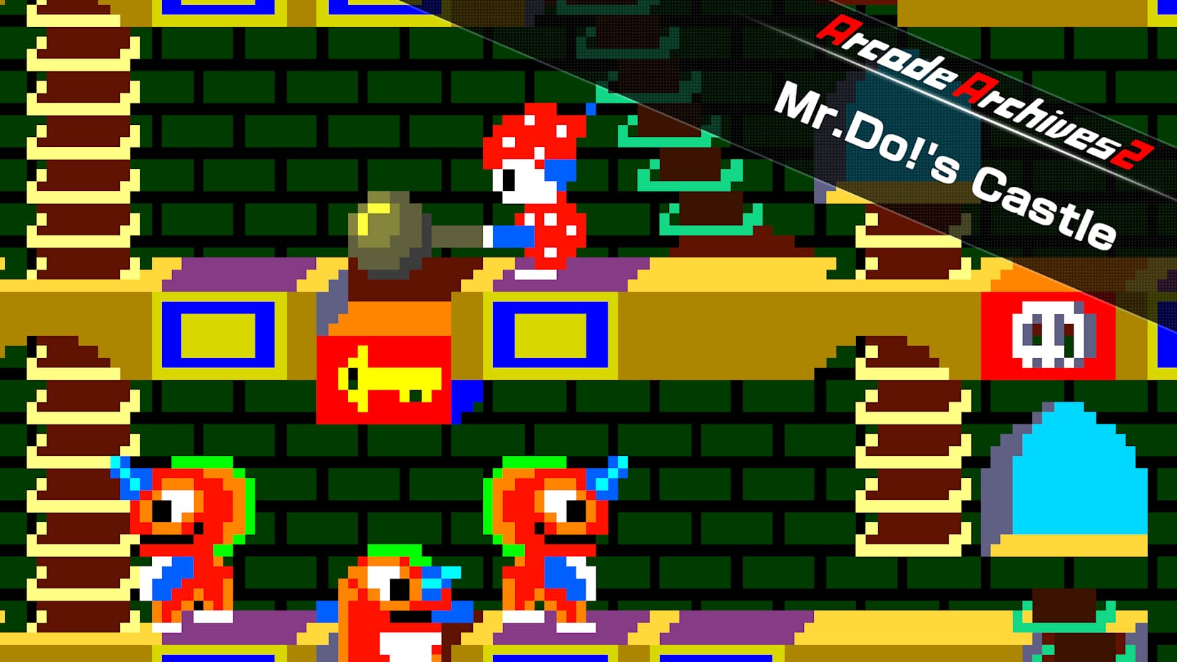 Capa de Arcade Archives 2 Mr.Do!'s Castle