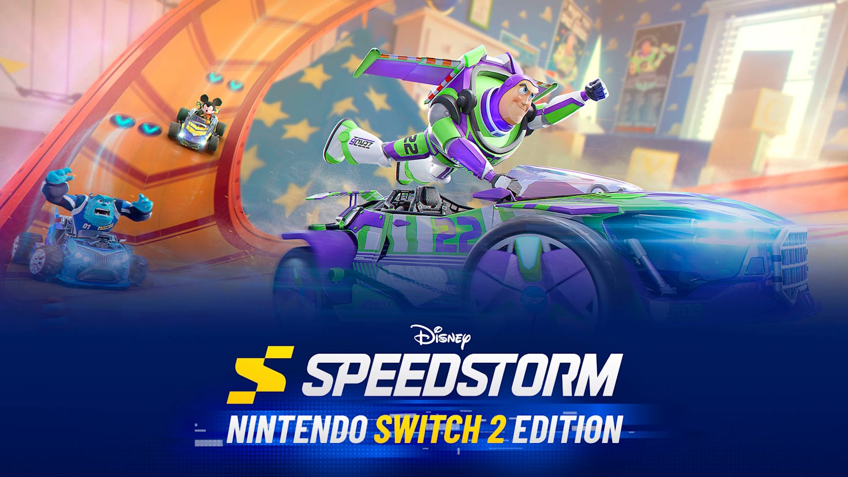 Capa de Disney Speedstorm – Nintendo Switch 2 Edition