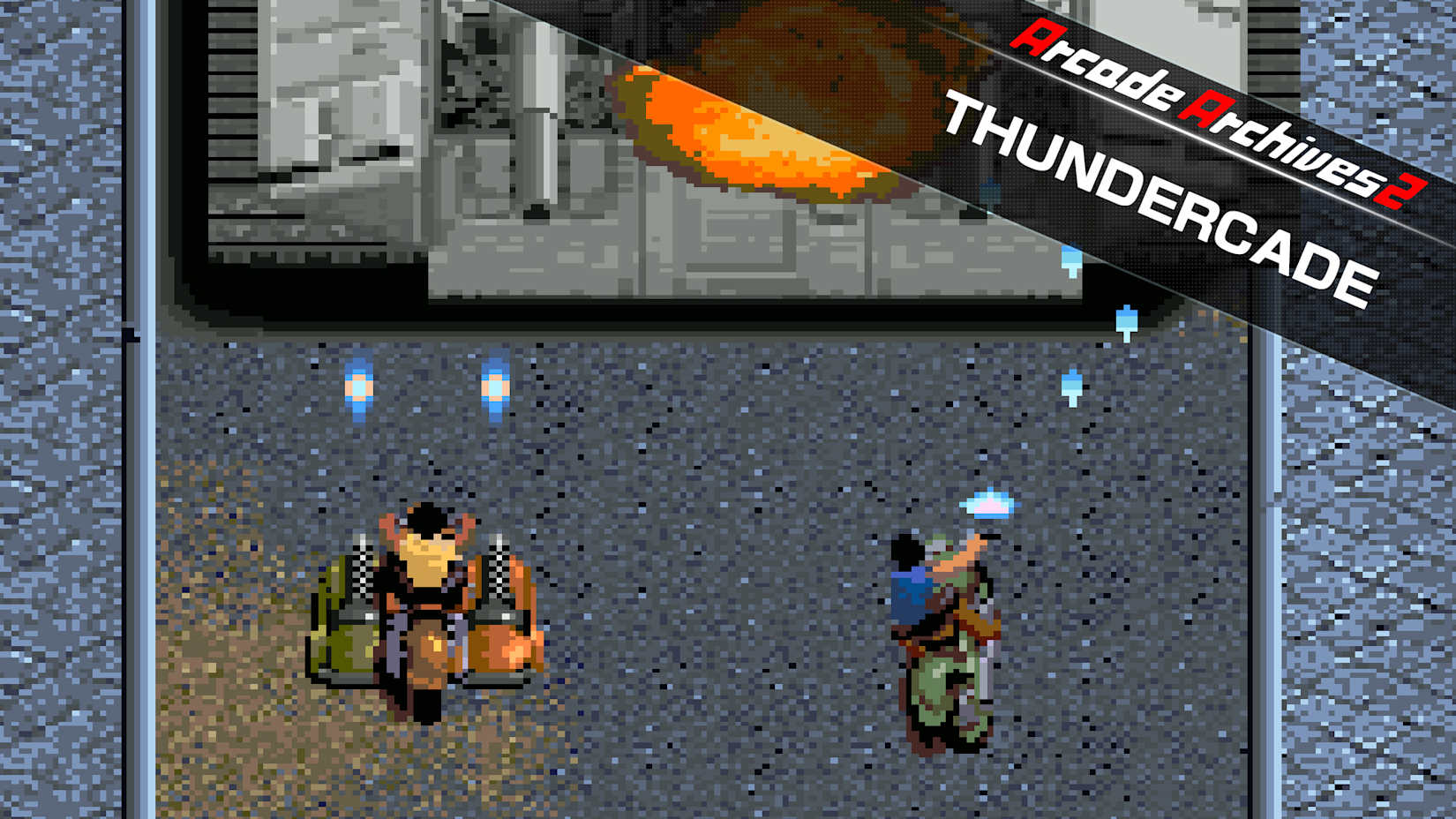 Capa de Arcade Archives 2 THUNDERCADE