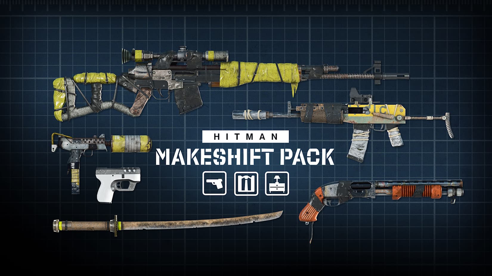 HITMAN World of Assassination - Makeshift Pack 封面