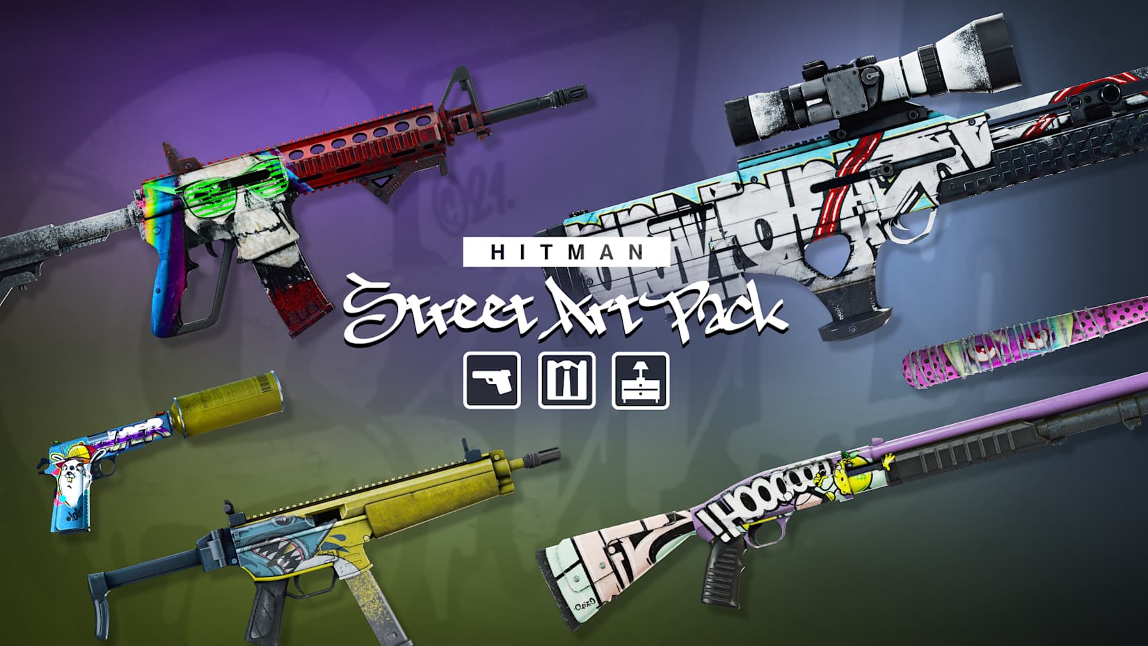 HITMAN World of Assassination - Street Art Pack 封面
