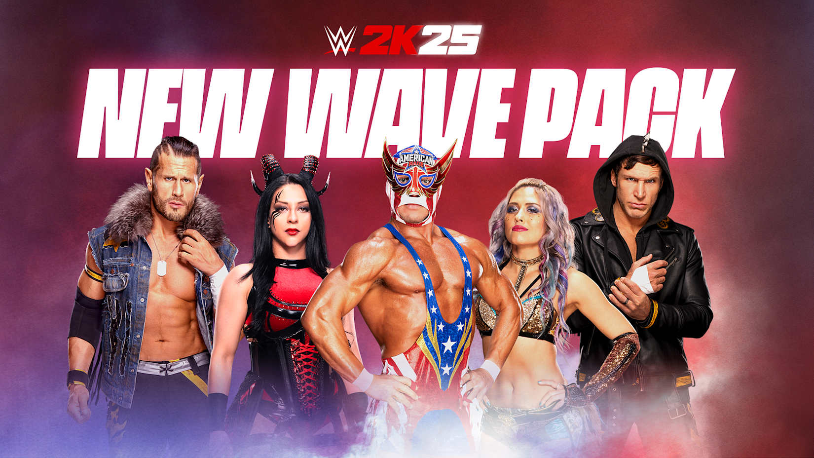 WWE 2K25: Pacote New Wave 封面