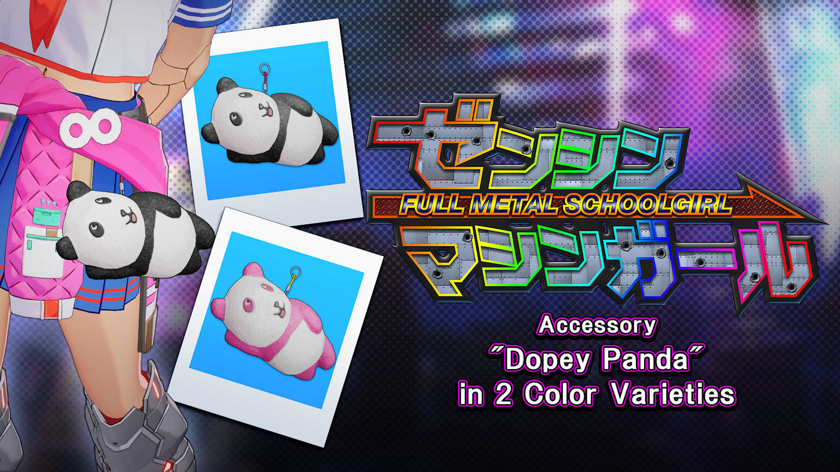 Capa de Accessory: "Dopey Panda" in 2 Color Varieties