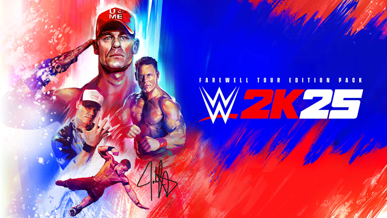 Pacote Edição Turnê de Despedida do WWE 2K25 封面