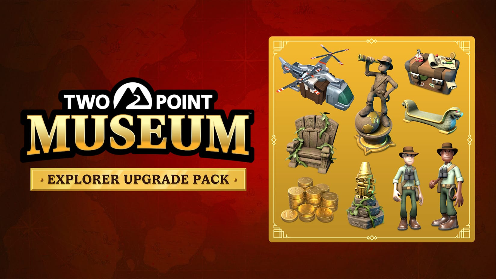 Two Point Museum: Pacote de Upgrade Explorador 封面