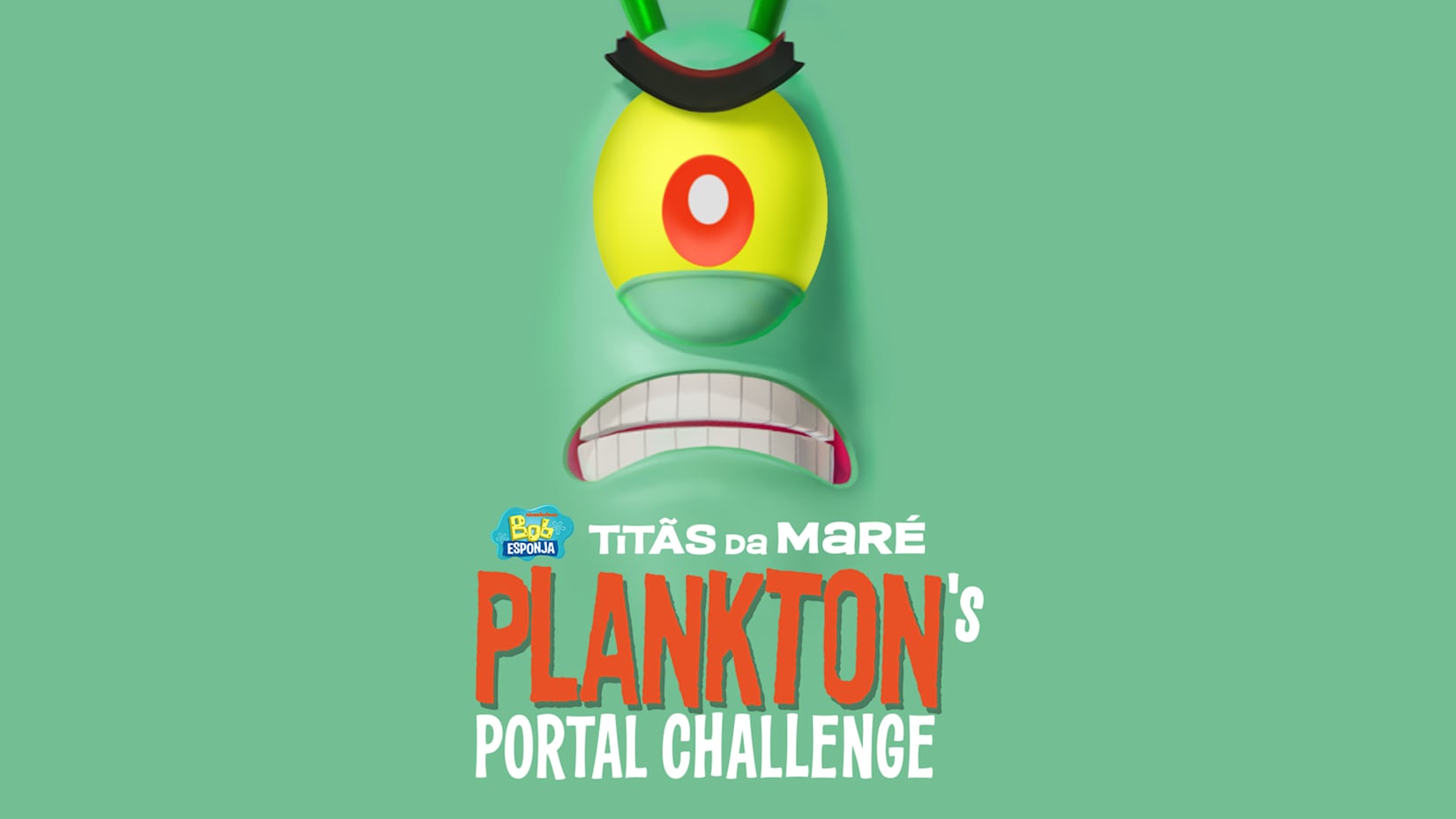 Capa de Bob Esponja: Titãs da Maré - Plankton's Portal Challenge DLC