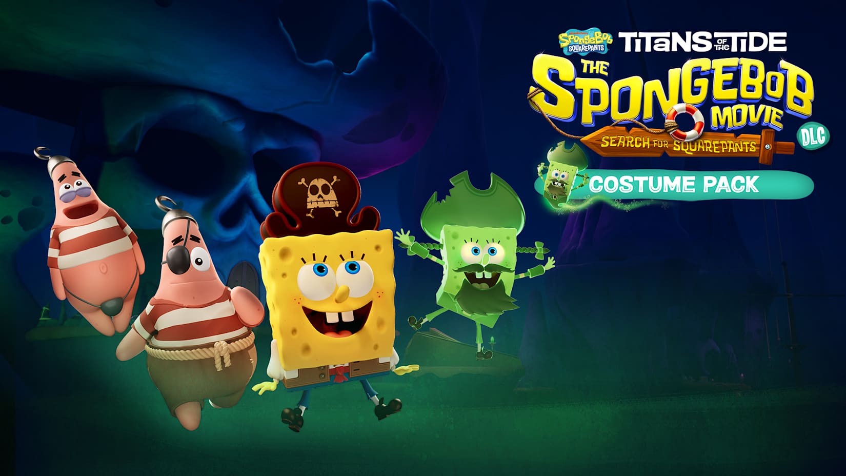 Capa de Bob Esponja: Titãs da Maré - Search for SquarePants Costume Pack DLC
