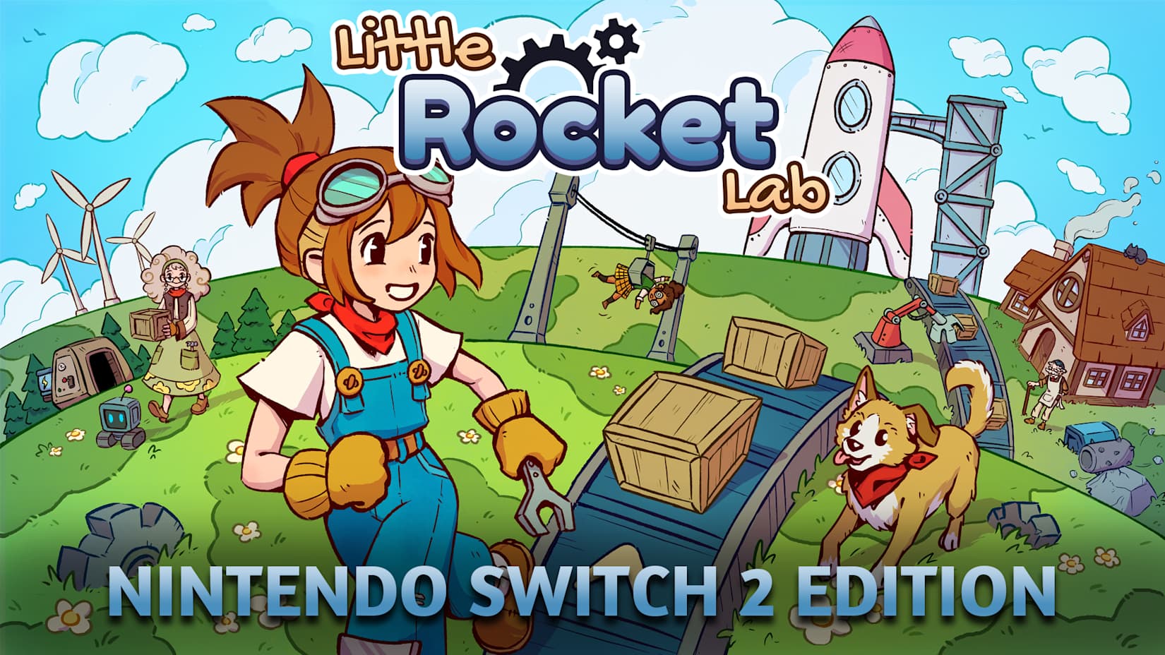 Capa de Little Rocket Lab - Nintendo Switch 2 Edition Upgrade Pack