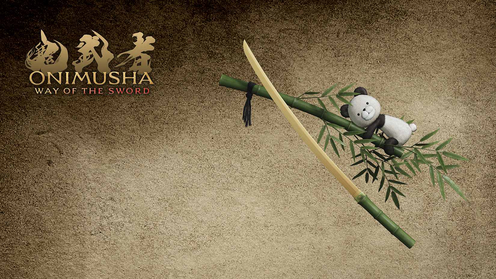 Onimusha: WotS - Aparência da Espada: Bambu e Panda 封面