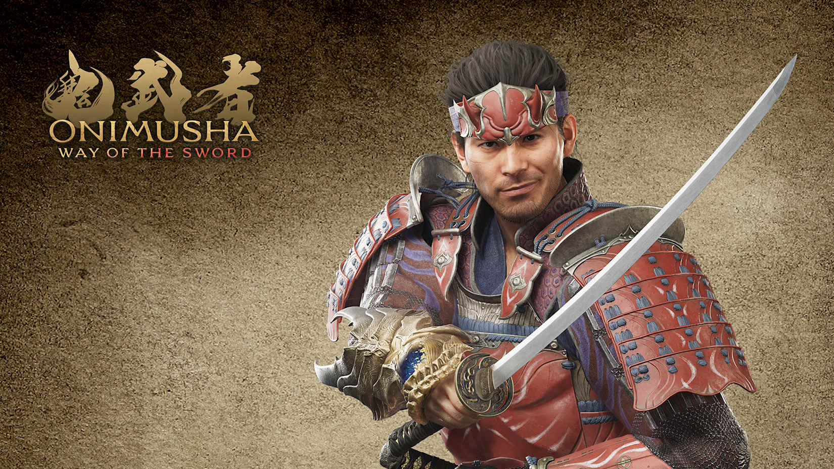 Onimusha: WotS - Traje para Musashi: Armadura Vermelha 封面