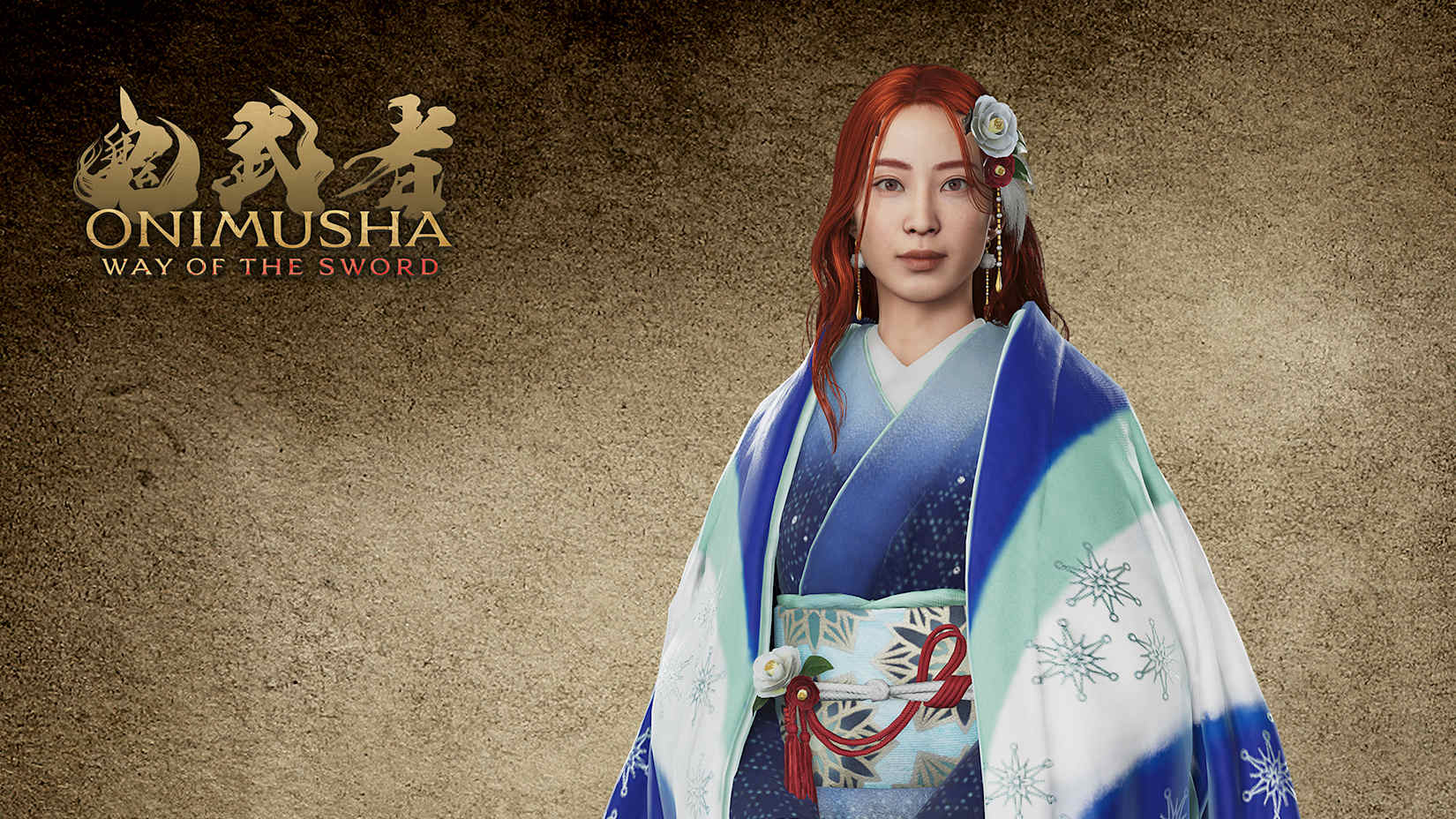 Onimusha: WotS - Traje para Dama Oni: Camélia da Neve 封面