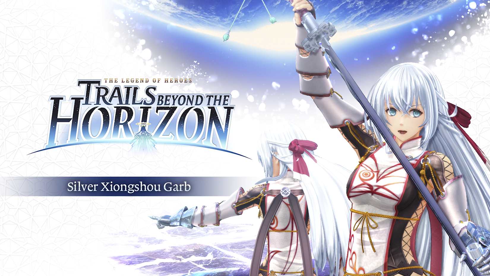 Capa de Trails beyond the Horizon - Silver Xiongshou Garb