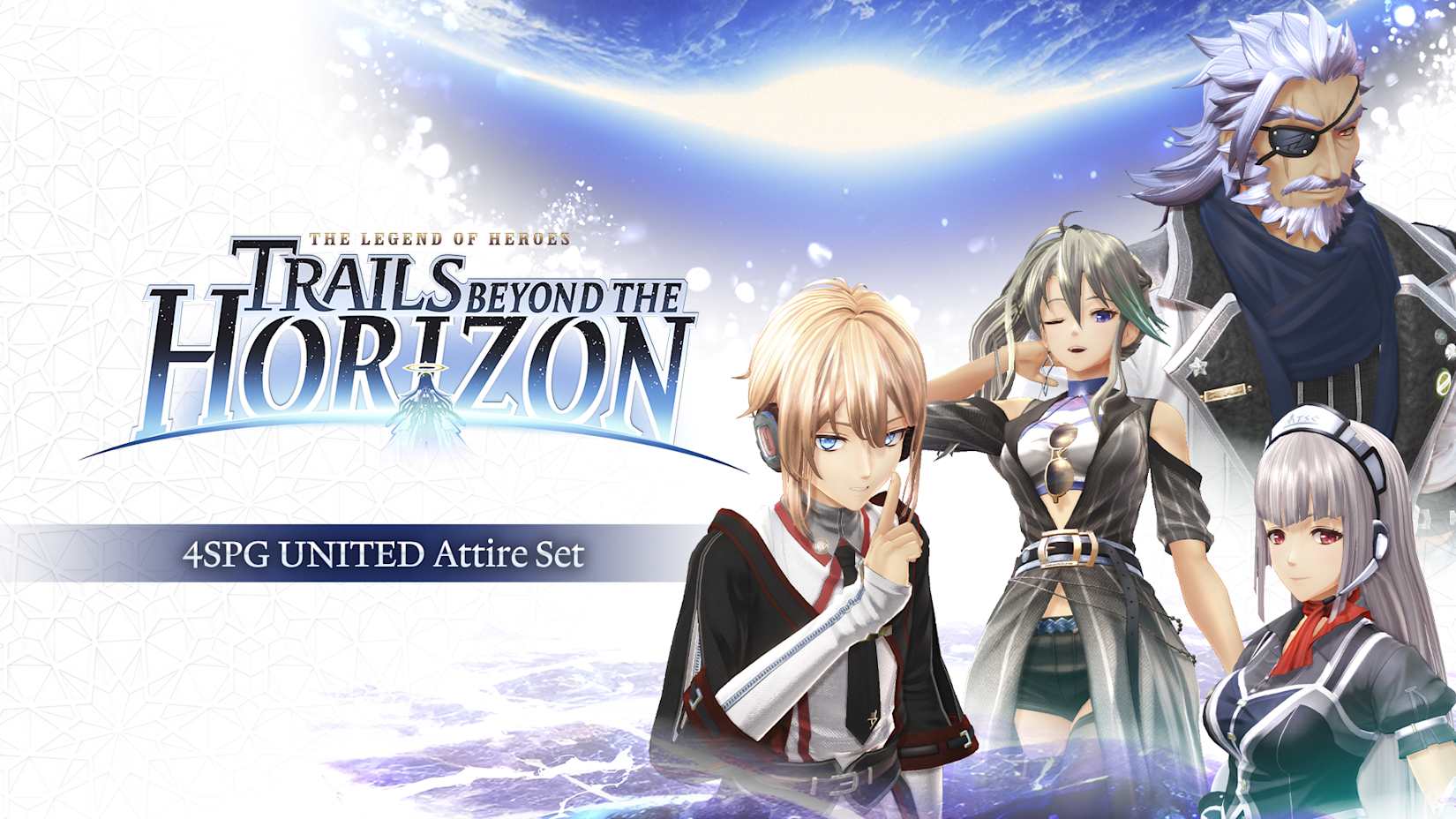 Capa de Trails beyond the Horizon - 4SPG UNITED Attire Set