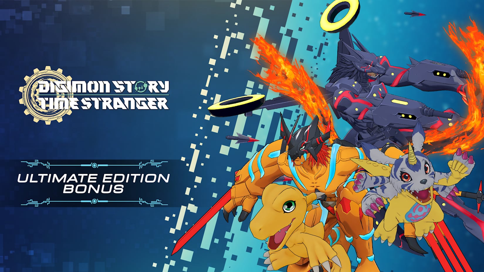 Digimon Story Time Stranger - Desbloqueio Antecipado de "Gabumon e Agumon Especiais" 封面