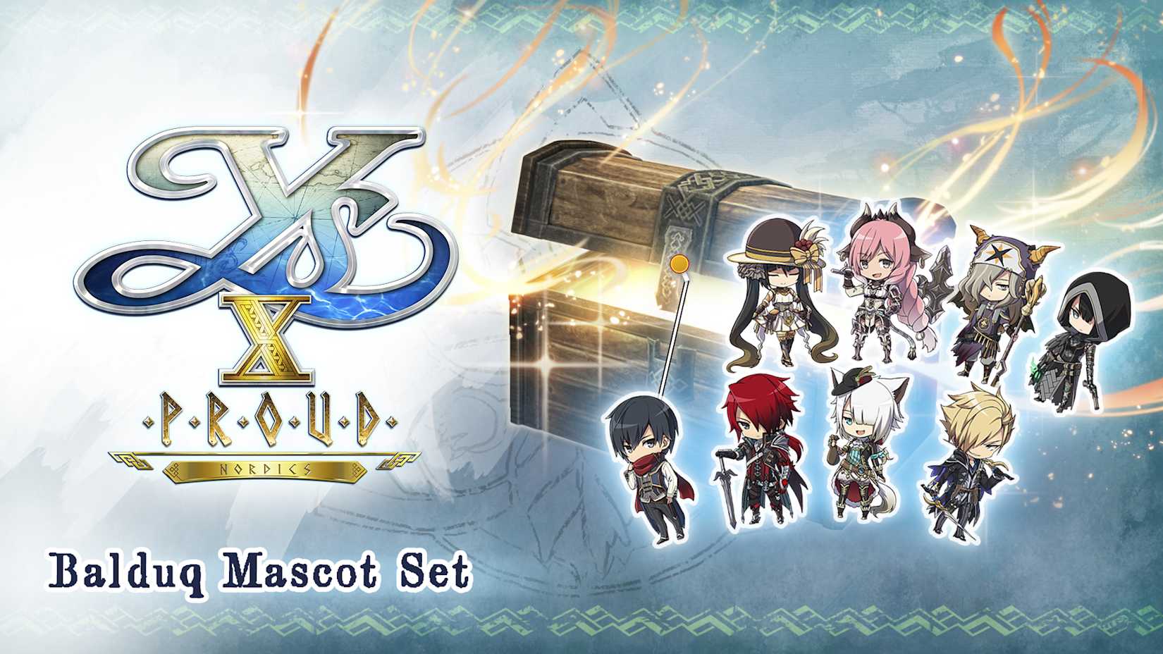 Capa de Ys X: Proud Nordics - Balduq Mascot Set