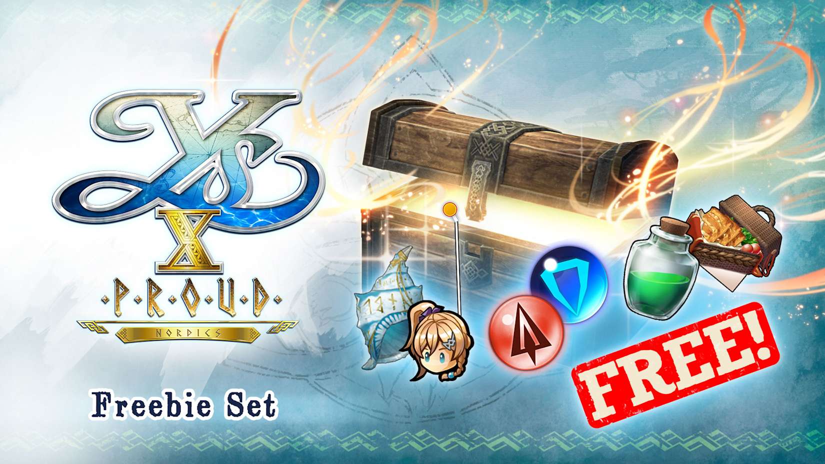 Capa de Ys X: Proud Nordics - Freebie Set