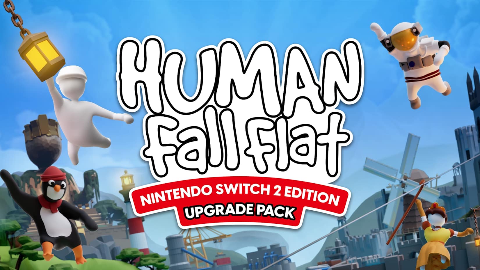 Capa de Human Fall Flat - Nintendo Switch™ 2 Edition Upgrade Pack