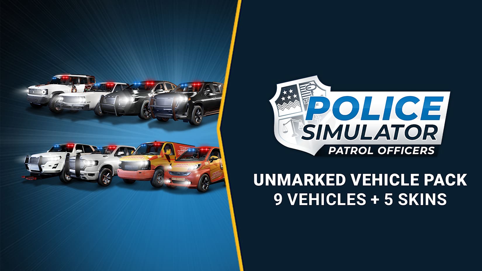 Police Simulator: Patrol Officers: Unmarked Vehicle Pack DLC 封面