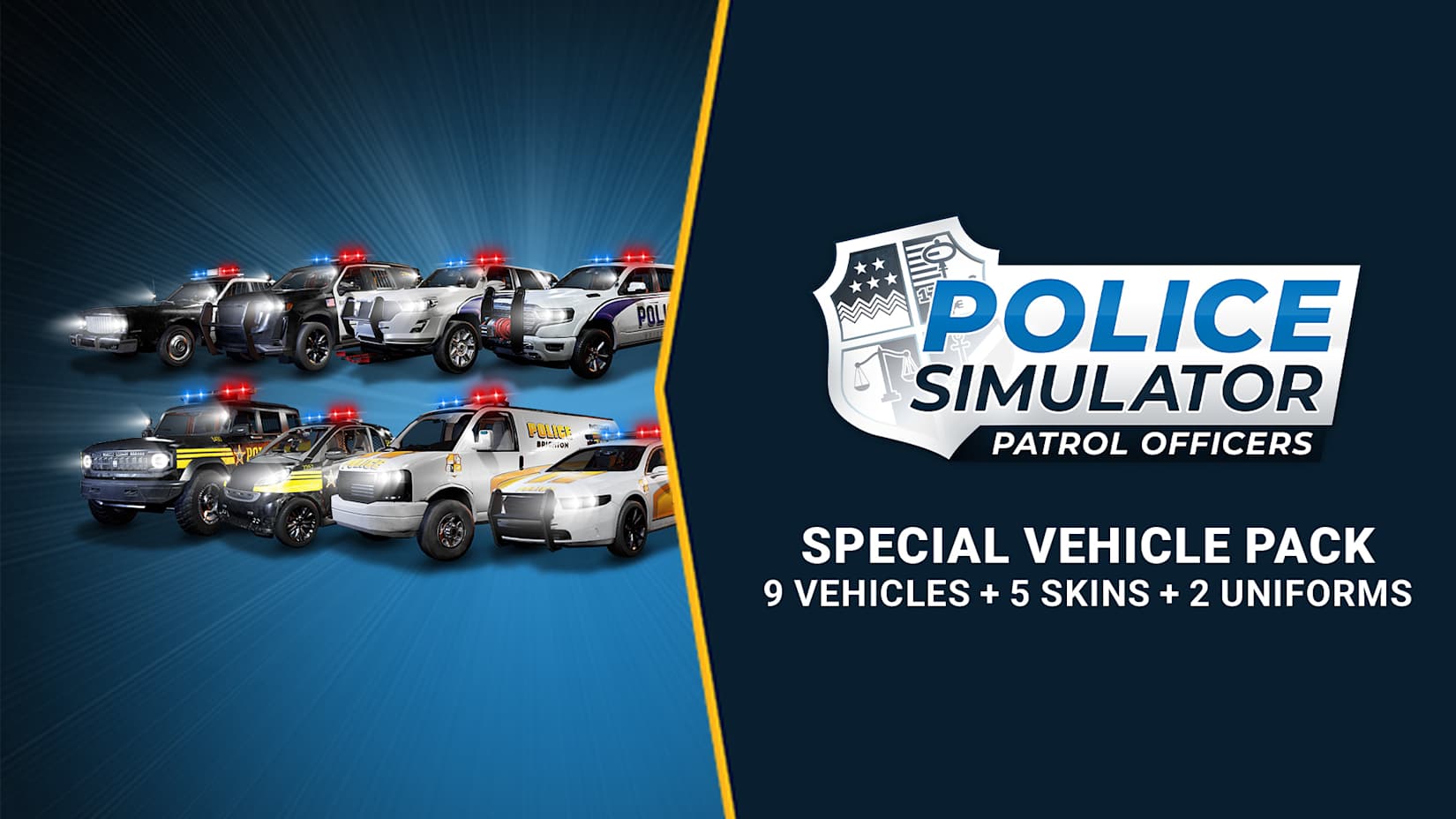 Police Simulator: Patrol Officers: Special Police Vehicle Pack DLC 封面