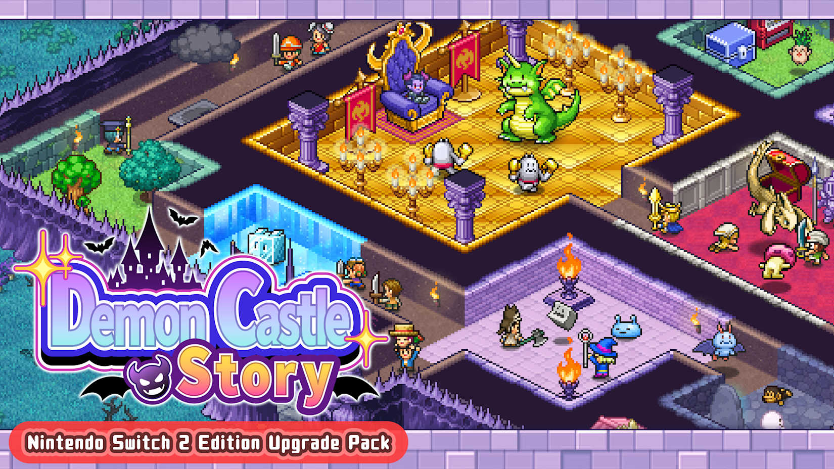 Capa de Demon Castle Story – Nintendo Switch 2 Edition Upgrade pack