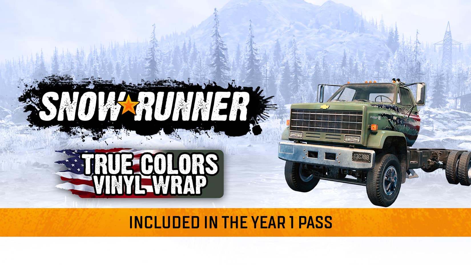 SnowRunner - True Colors Vinyl Wrap 封面