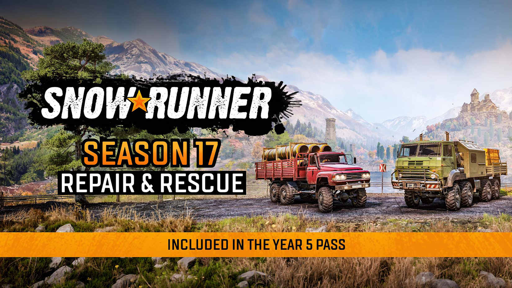 SnowRunner - Season 17: Repair & Rescue 封面